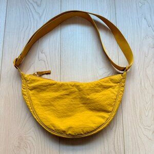Uniqlo Crescent Shoulder Bag | Mustard Yellow